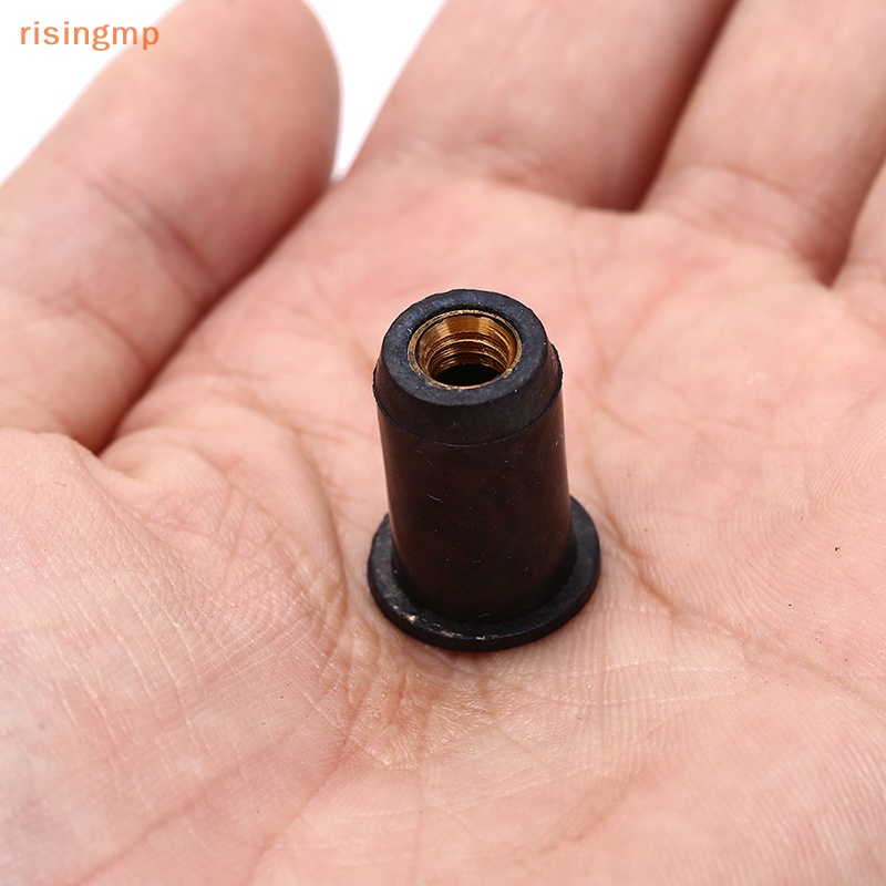 Set 6 Đinh Tán m6 Màu Đen Chuyên Dụng Cho Câu Cá / Thuyền