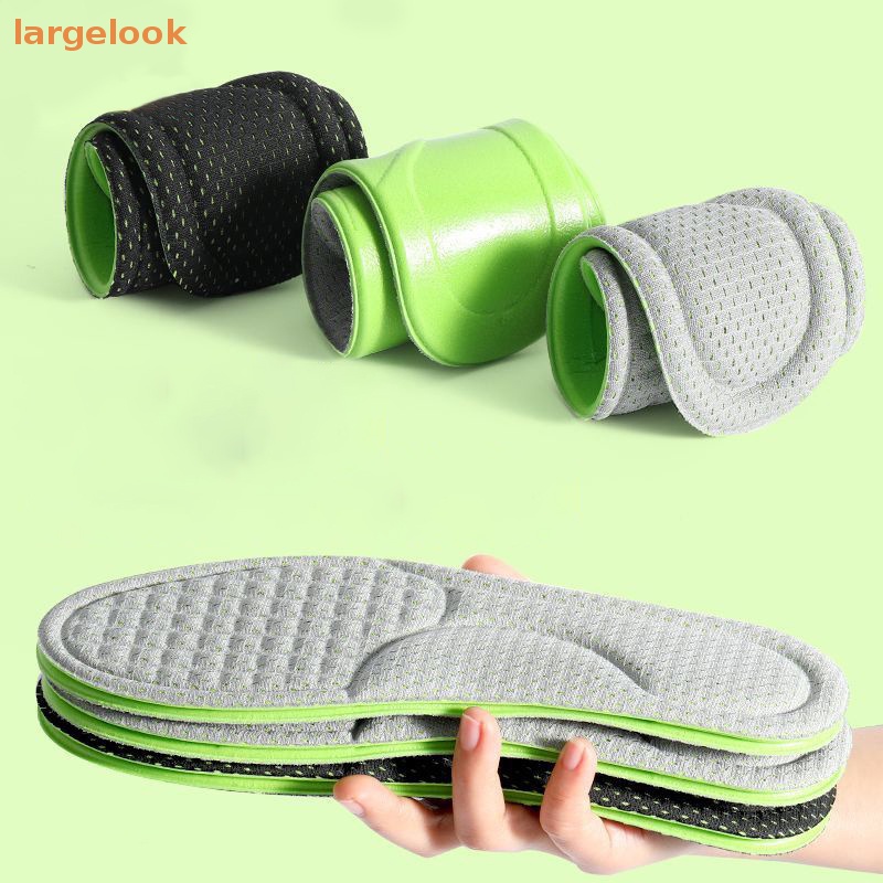 Đế Lót Giày Khử Mùi Siêu Mềm Thoáng Khí Thấm Hút Mồ Hôi Chống Vi Khuẩn