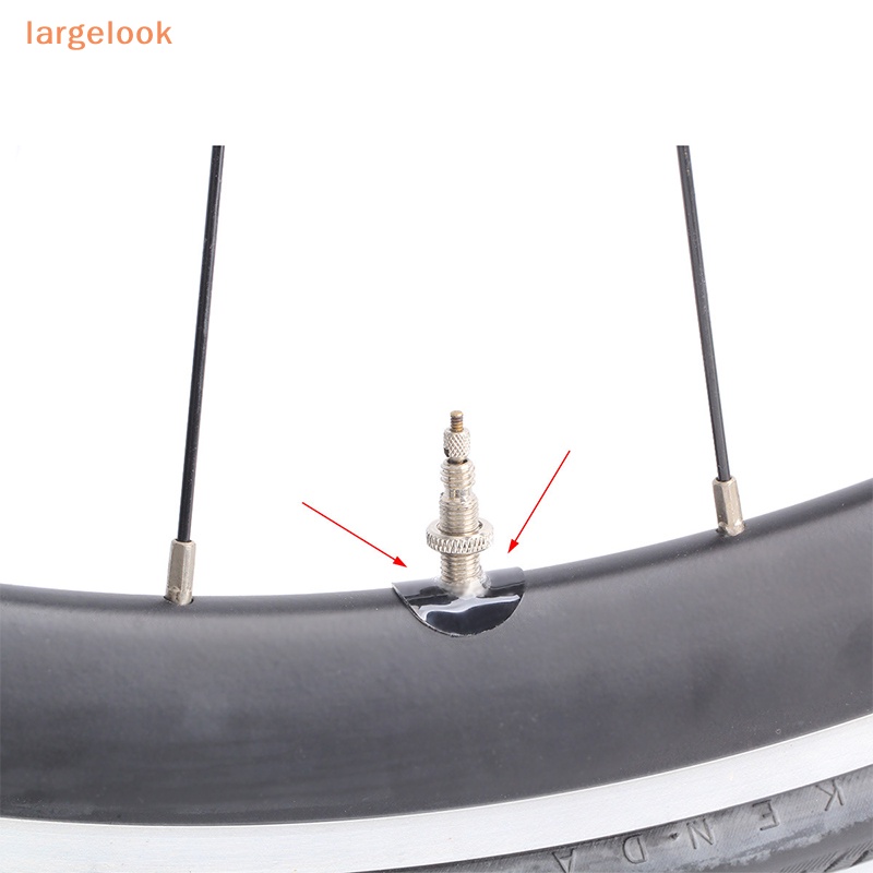 Set 10 Miếng Dán Van Xe Đạp MTB Bằng Sợi Carbon