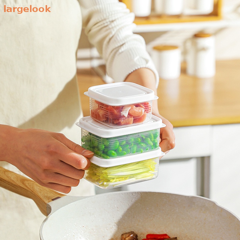 Hộp Đựng Thực Phẩm Đông Lạnh / Gừng / Trái Cây Để Tủ Lạnh Tiện Dụng