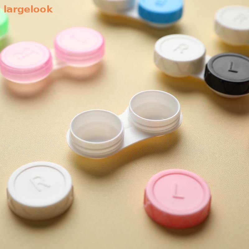[Widelook] Set 10 Hộp Đựng Kính Áp Tròng L + RCases Du Lịch