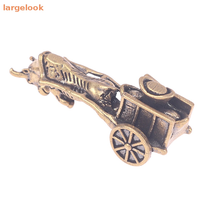 [Lớnlook] Tượng Bò Kéo Bằng Đồng Nguyên Chất Phong Thủy Trung Hoa Cổ Điển Trang Trí Nhà Mang Lại May Mắn