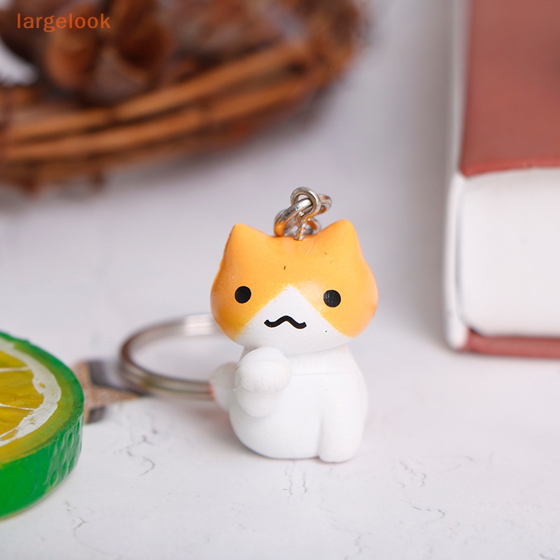 Móc Khóa Hình Chú Mèo May Mắn Dễ Thương