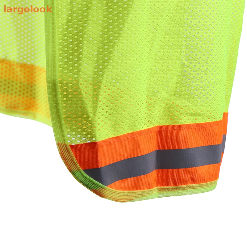 [Biglook] Mũ Cứng Chống Nắng Có Tấm Chắn Bảo Vệ Cổ Kẻ Sọc Phản Quang