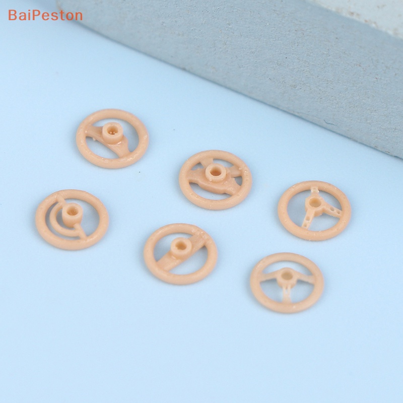 [BaiPeston] Mô Hình Vô Lăng Xe Hơi Diorama Resin Không Màu Tỉ Lệ 1 / 64