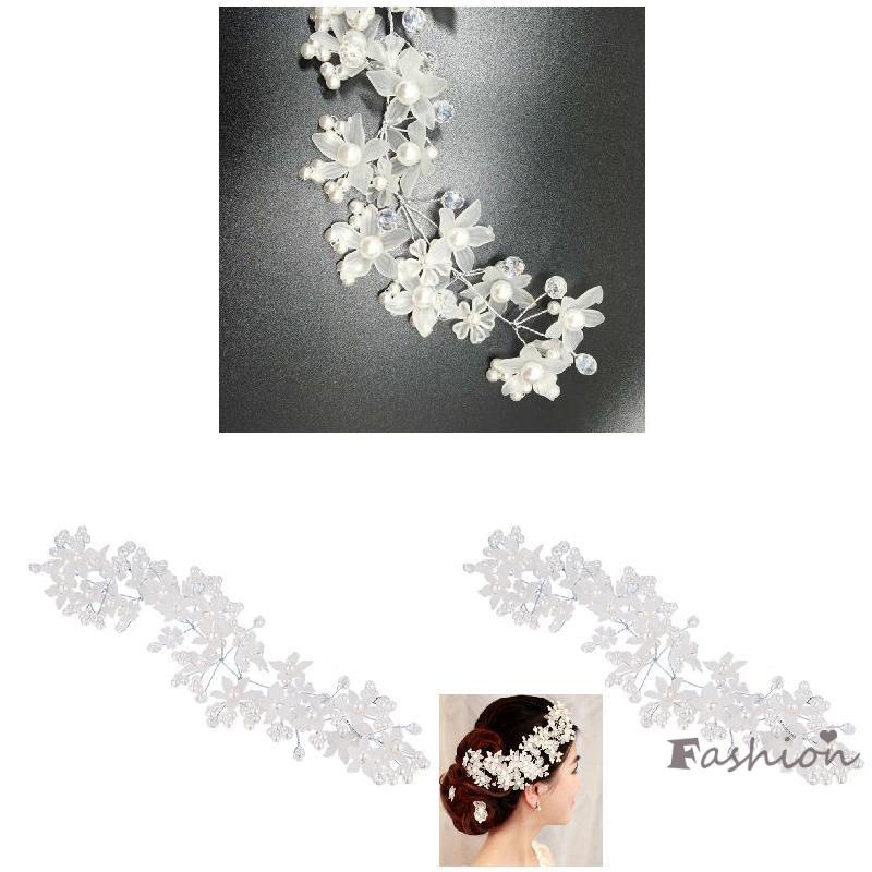 Cài Tóc Đính Ngọc Trai Thời Trang Cho Cô Dâu