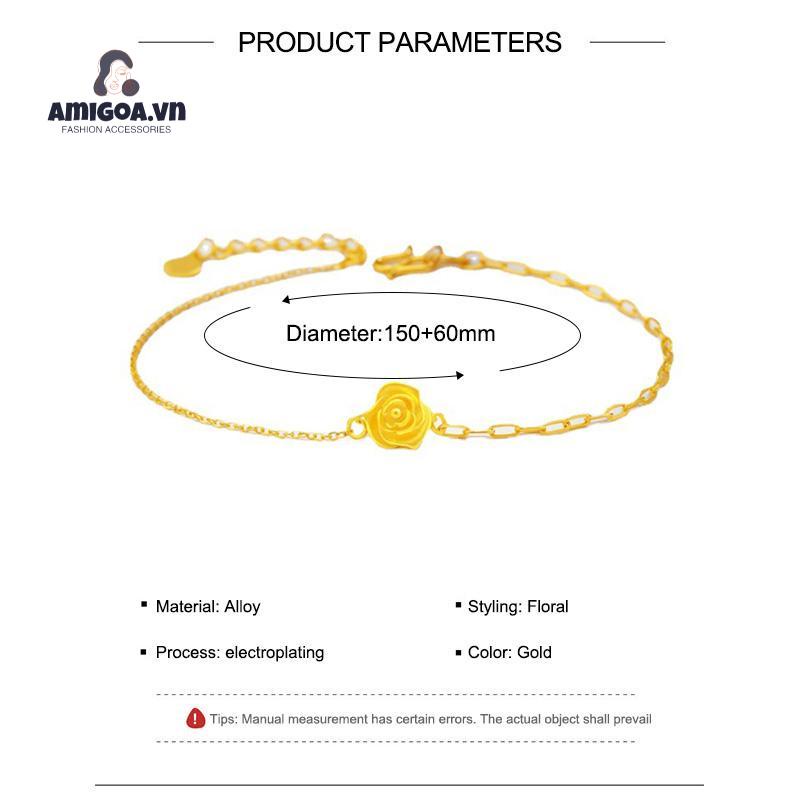 ✨✨Vòng Tay Hoa Hồng Thanh Lịch Làm Quà Sinh Nhật Cho Cặp Đôi