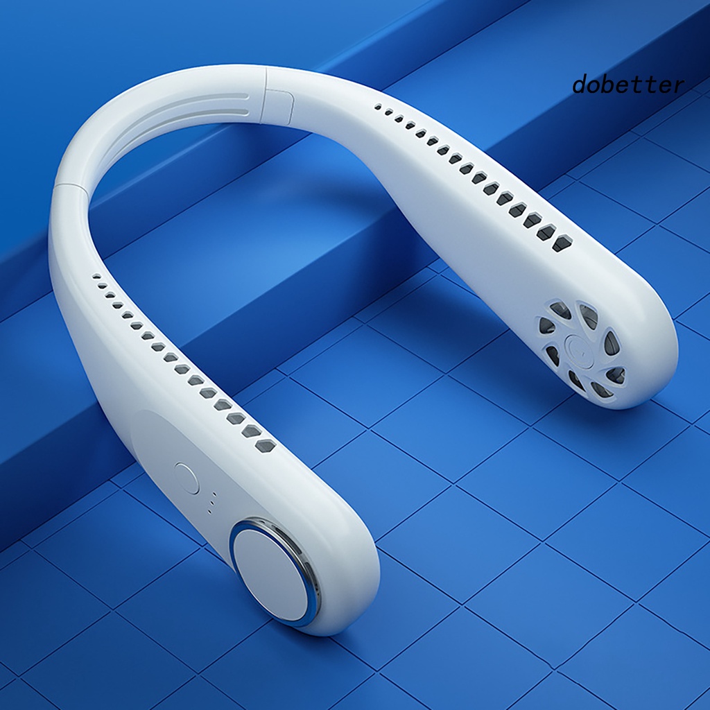 Quạt Làm Mát Đeo Cổ Rảnh Tay 3600mAh 3 Tốc Độ Tùy Chỉnh Bằng ABS Không Gây Tiếng Ồn Tiện Dụng Cho Hoạt Động Ngoài Trời