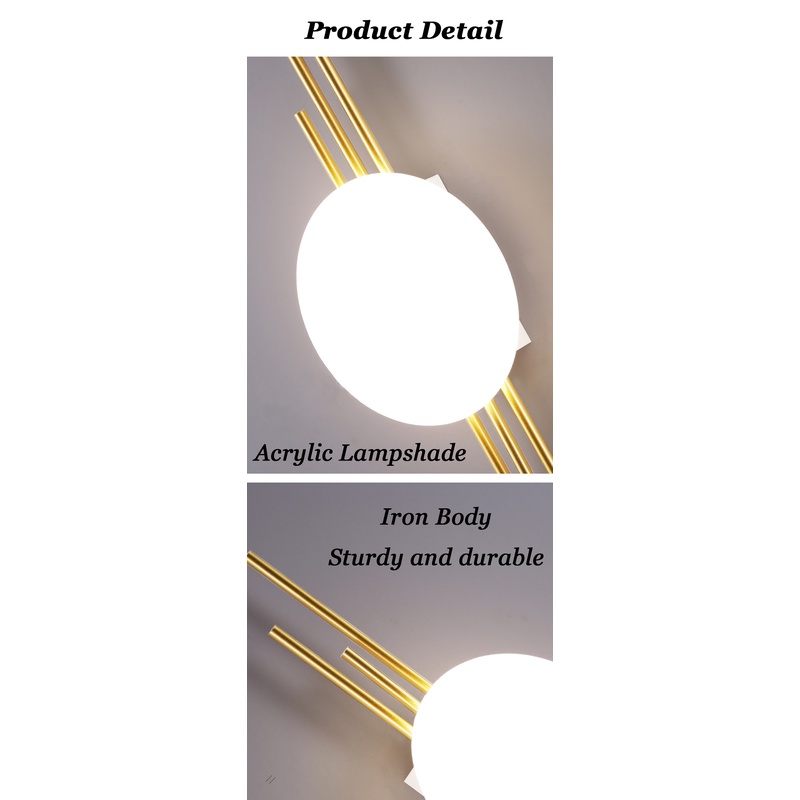 Chụp Đèn LED Gắn Tường Bằng Acrylic Trang Trí Nội Thất