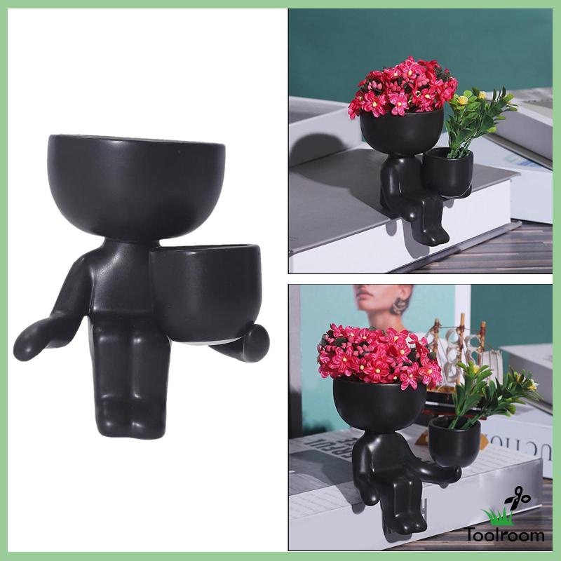 Chậu Sứ Trồng Cây Màu Trắng Kích Thước 10x9x6cm