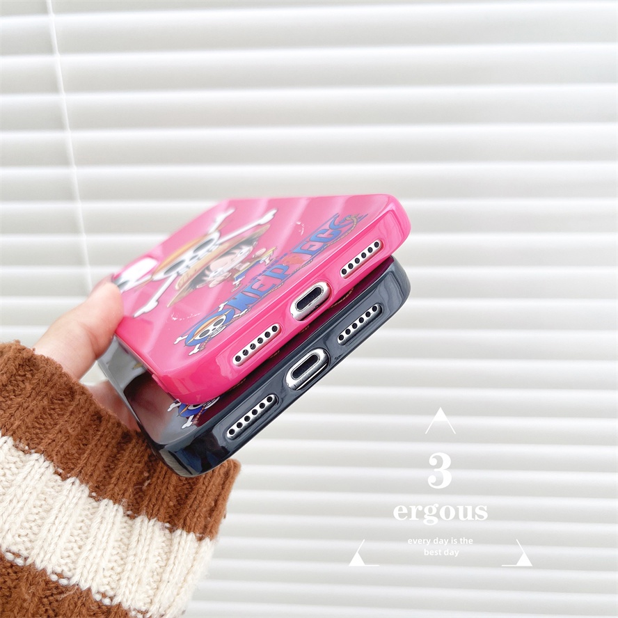 Ốp Điện Thoại TPU Mềm Họa Tiết ONE PIECE Cho IPhone 14 13 12 11 Pro Max SE2020 X XR Xs Max 7 8 6 6s Plus