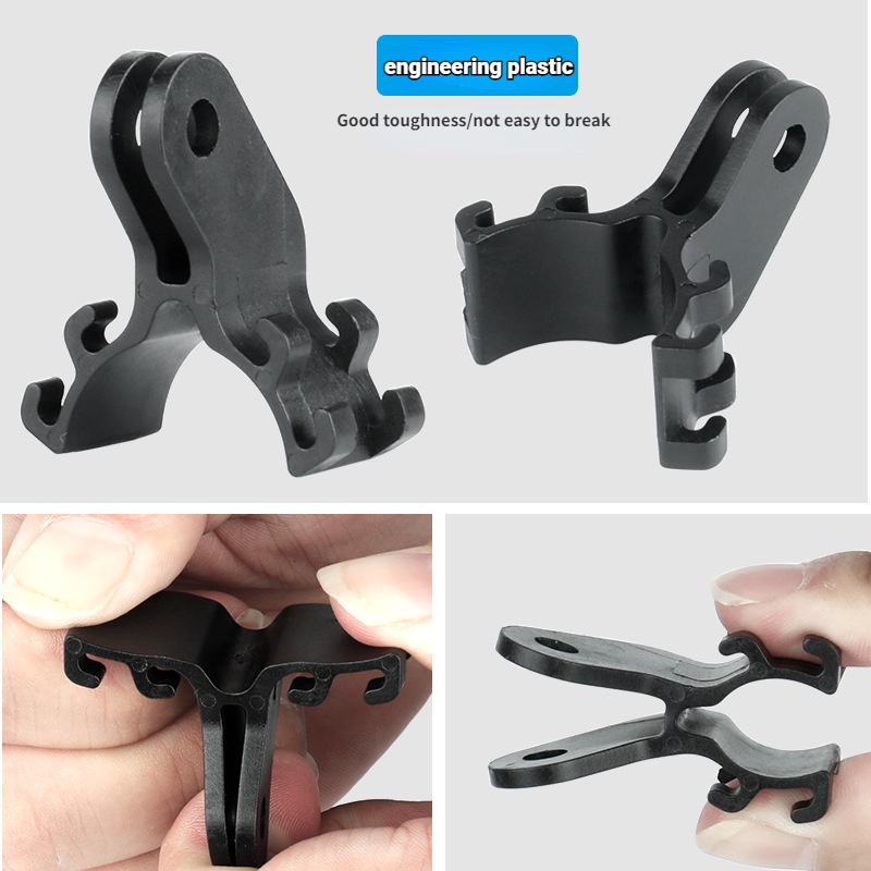 Kẹp Cố Định Khung Đèn Pin Đa Năng Cho Xe Đạp Leo Núi