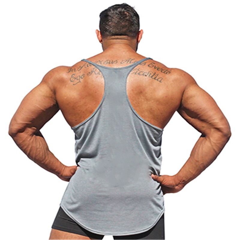 Áo Ba Lỗ Cotton Thoáng Khí In Hình Thời Trang Chất Lượng Cao Mùa Hè Mới Cho Nam Tập Gym