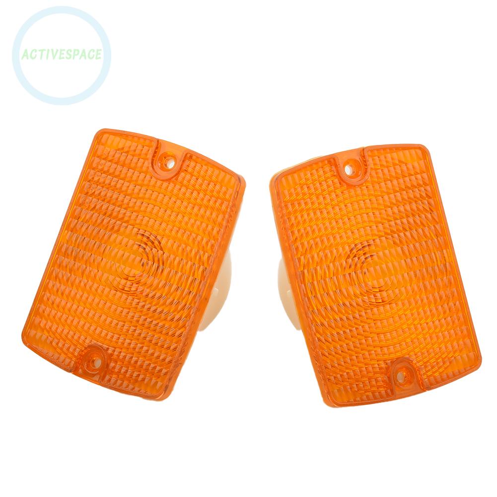 Waterproof and Direct Replacement Smoked Front Turn Signal Light Housings for Jeep Wrangler YJ 1987 1995【Jeep】