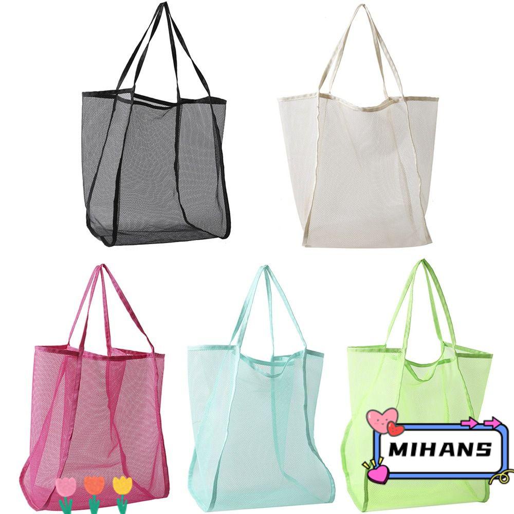 Túi Lưới Đeo Vai Đa Năng Có Thể Tái Sử Dụng Thời Trang Đi Biển