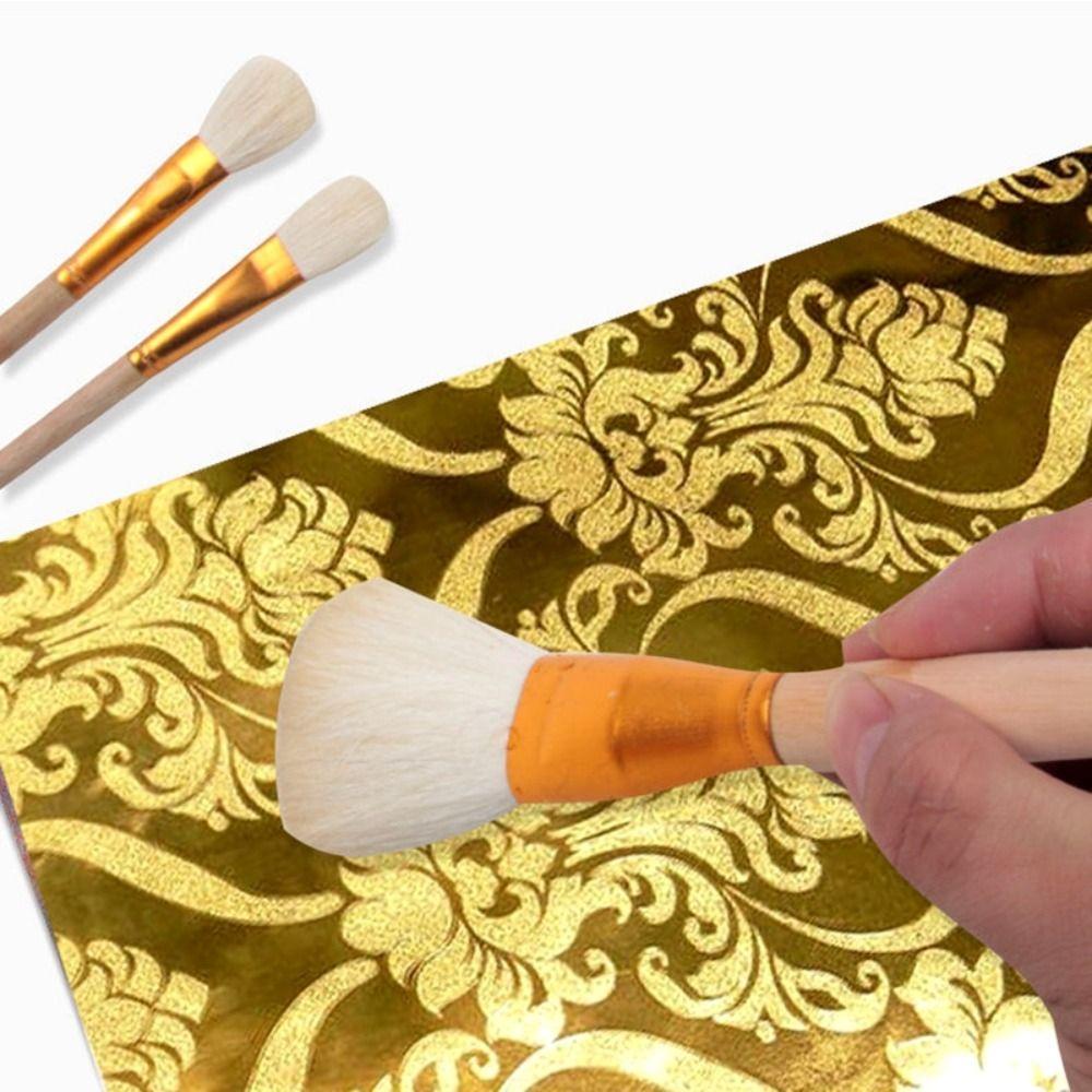 Cọ Sơn Bóng Cán Gỗ Lông Mềm Chất Lượng Cao