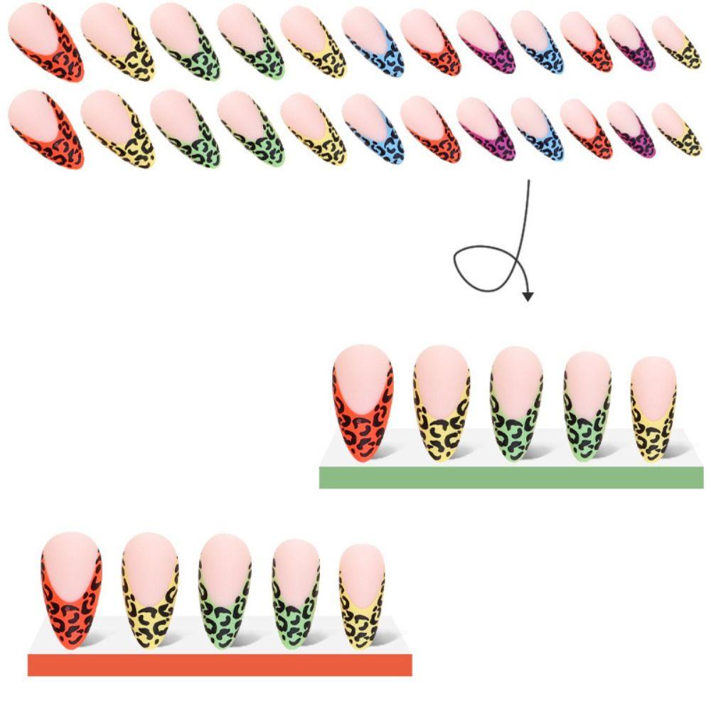 XIANTIN Bộ Móng Tay Giả Kiểu Pháp Tự Làm