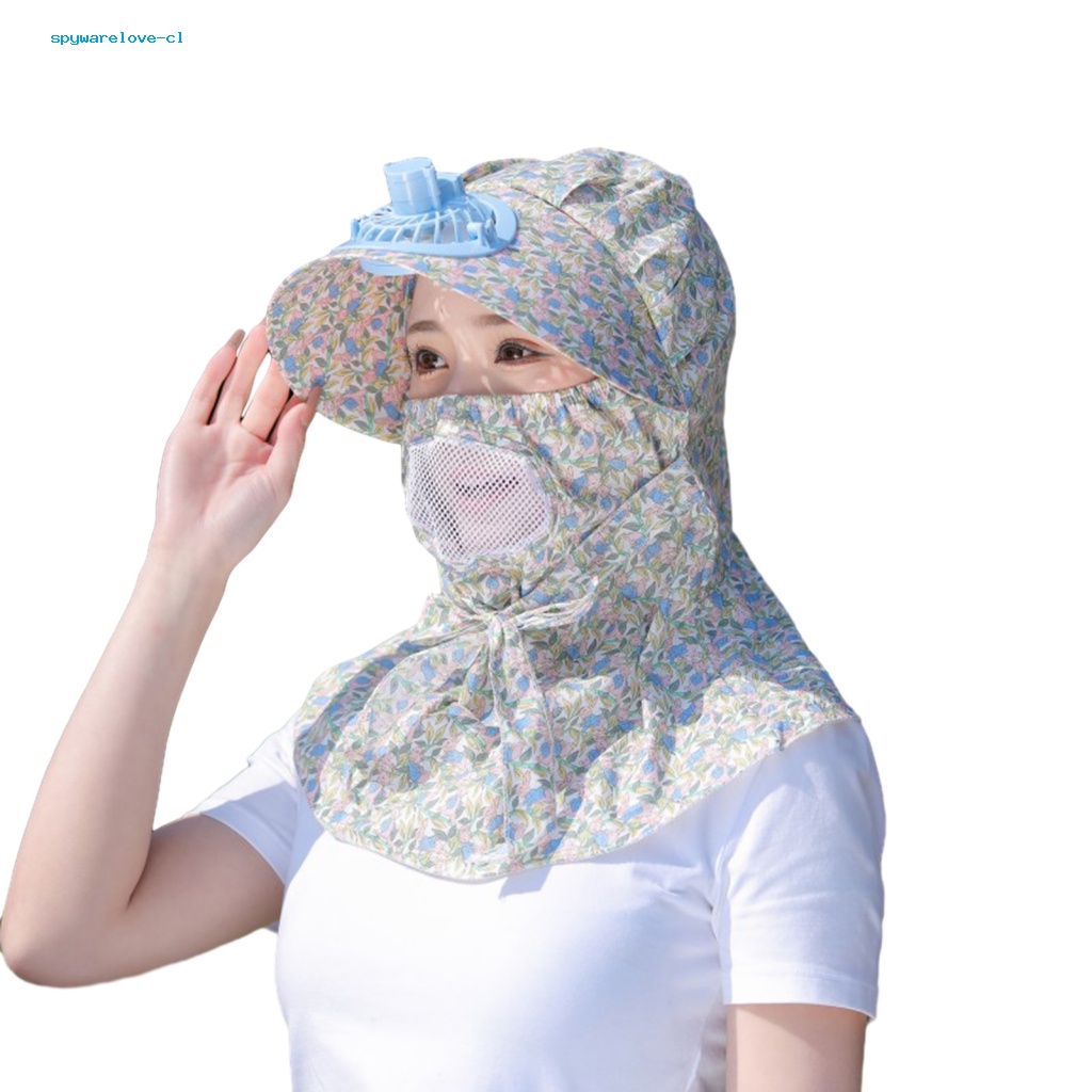 Mũ Quạt Che Nắng Thoáng Khí Bảo Vệ Cổ Tiện Dụng