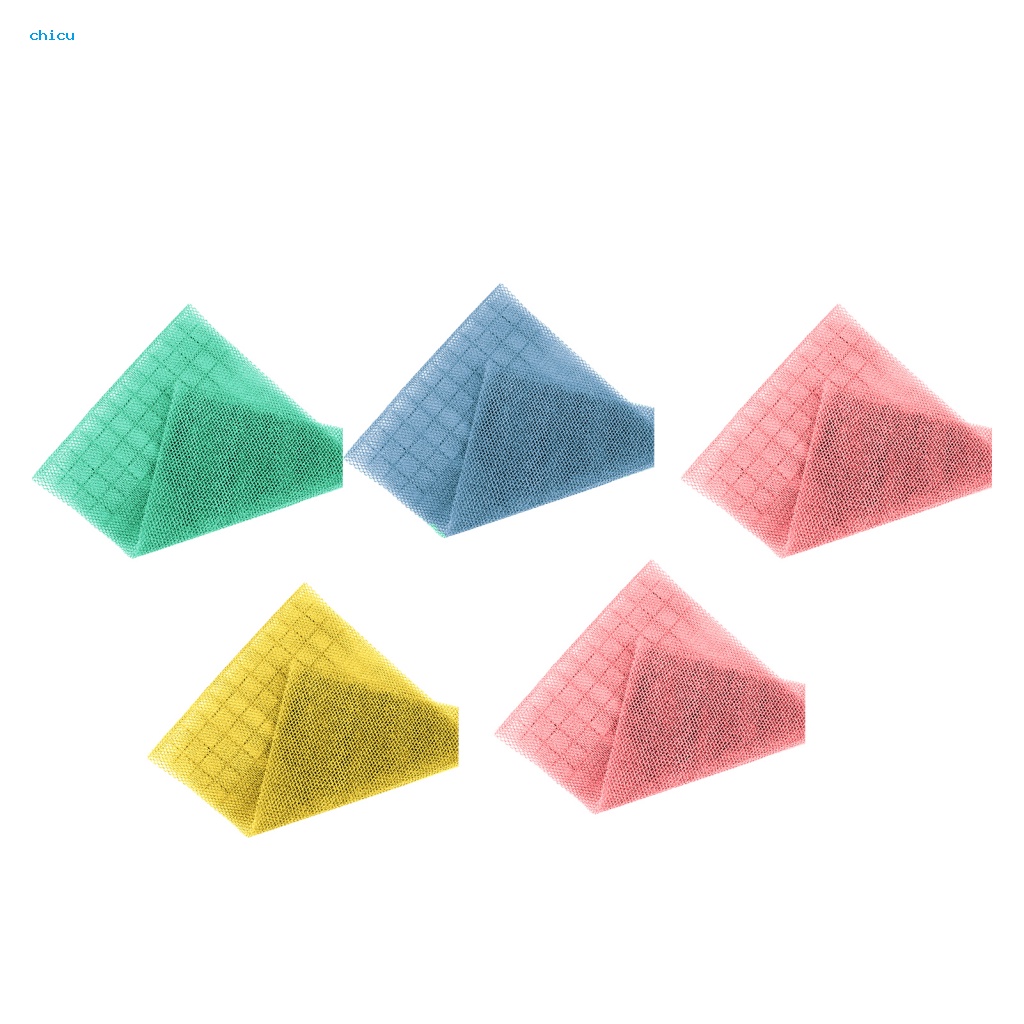 Bộ 5 Bông Tắm Lưới Dài Khối Lượng Nhẹ Phong Cách Châu Phi Đàn Hồi Chậm Và Đàn Hồi