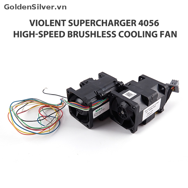 Quạt Tản Nhiệt Không Chổi Than 4056 DC12V Tốc Độ Cao