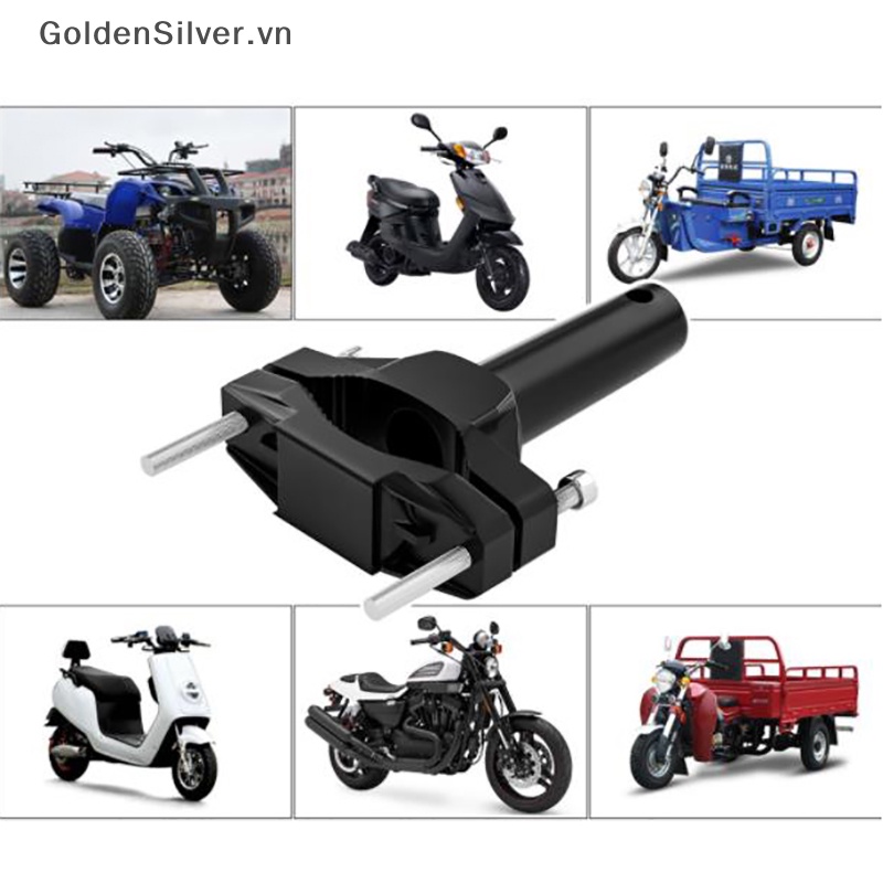 Giá Đỡ Đèn Pha Màu Vàng Bạc Chuyên Dụng Cho Xe Mô Tô