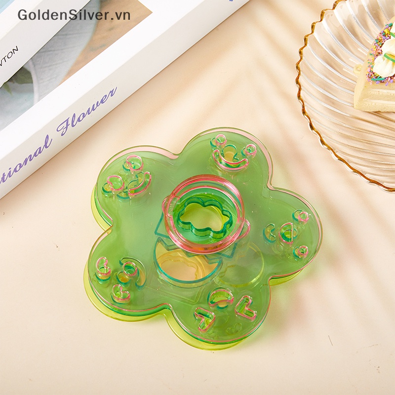 Set 3 Khuôn Làm Cơm Nắm Hình Biểu Tượng Cảm Xúc Độc Đáo
