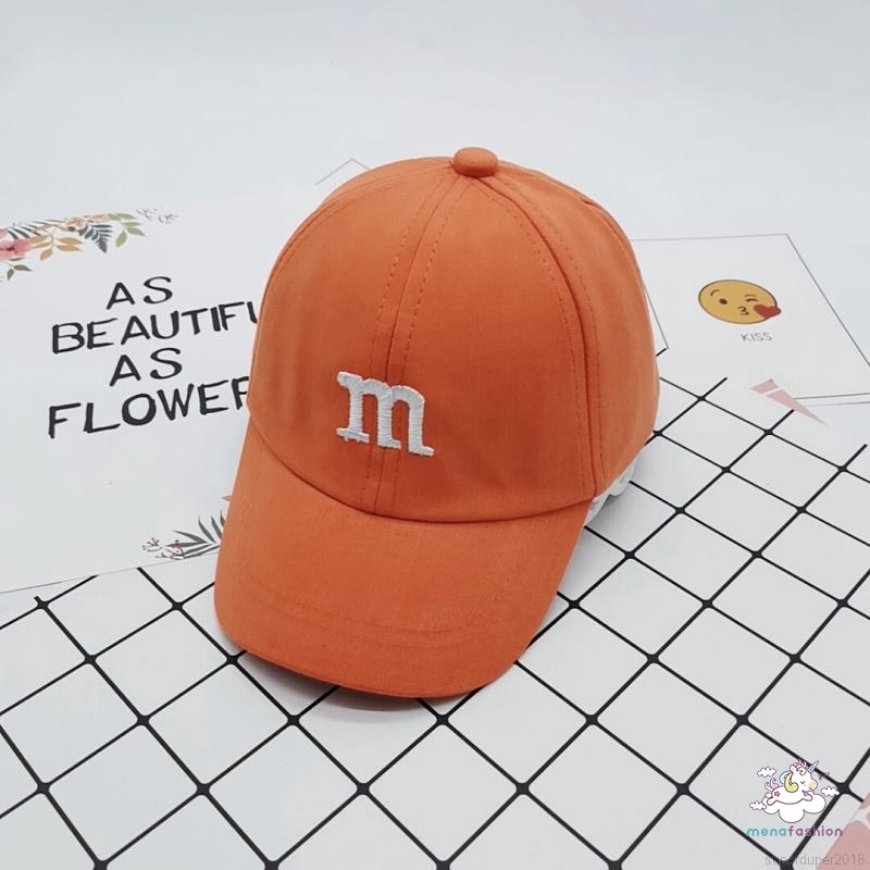 Mũ Lưỡi Trai Thêu Chữ Chống Nắng Cho Bé