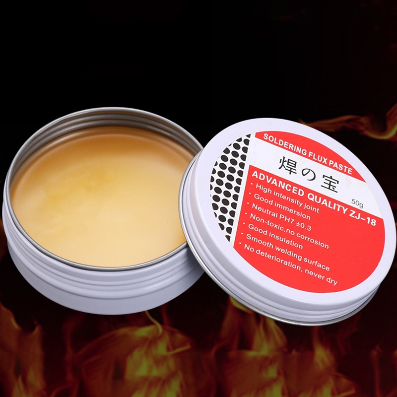 Bộ 1 Hộp Keo Hàn 10g / 50g Màu Vàng Đồng Chuyên Dụng