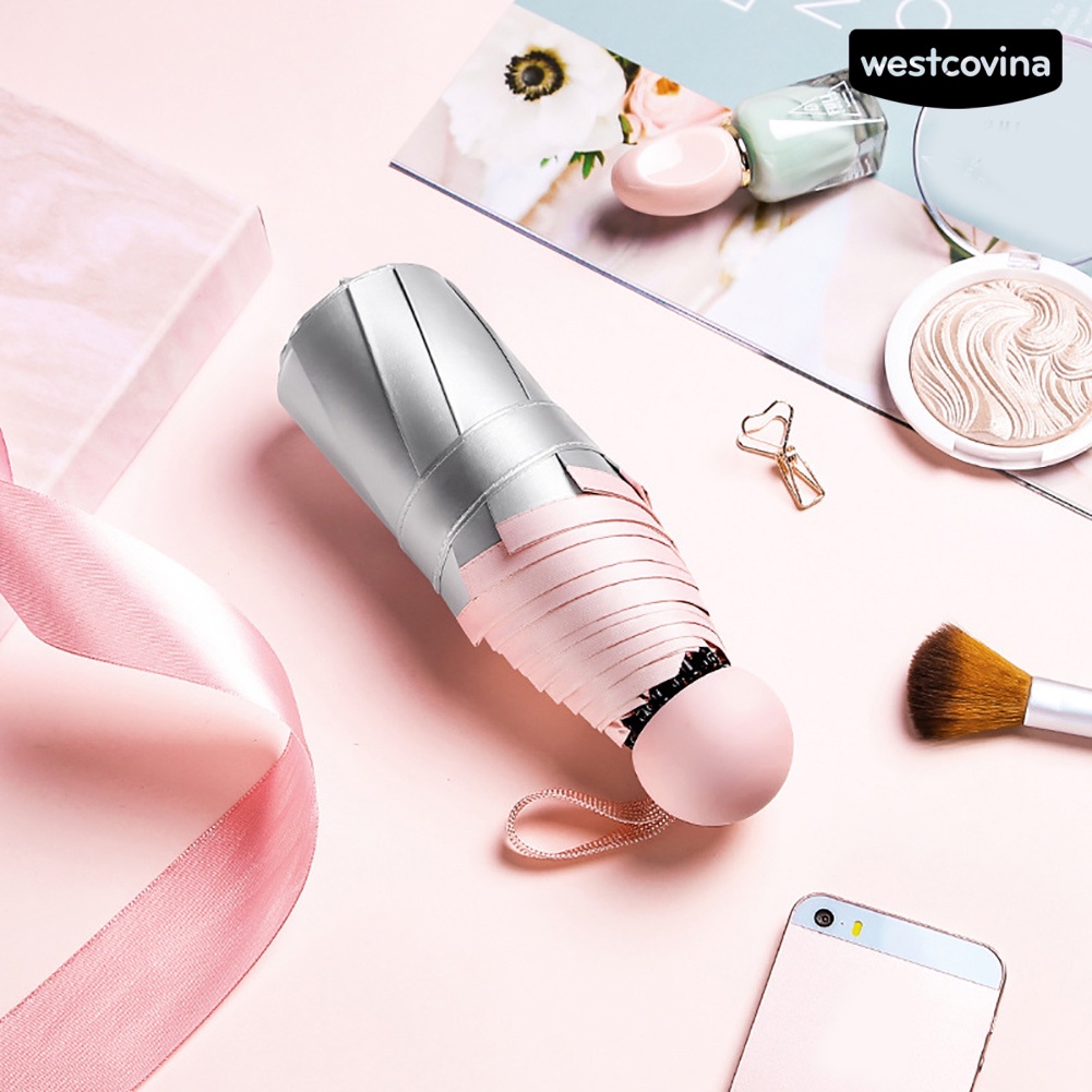 [COD]☁Dù Gấp Mini Siêu Nhẹ Chống Nắng Mưa Tiện Lợi