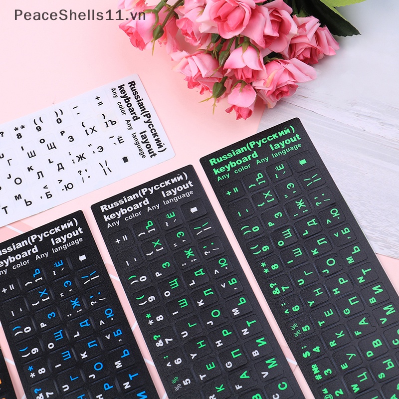 Bàn Phím Chuẩn Nga Đặt Hàng Chữ Cái Thay Thế