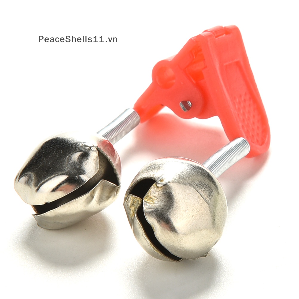 Set 20 Chuông Báo Cá Cắn Câu Bằng Nhựa Màu Đỏ