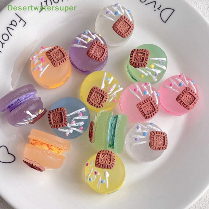 Dsvn Set 5 Mô Hình Bánh Quy Phát Sáng Trong Bóng Tối Đồ Chơi Búp Bê Bằng Nhựa Resin Craf HOT