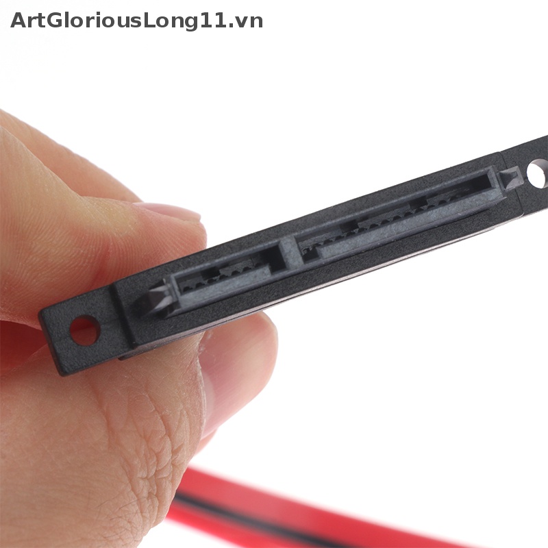 Cáp Dữ Liệu 7Pin SATA 2 Trong 1 + 2Pin FDD Flippy 7 + 15 Pin 22P SATA CD / DVD HD Chất Lượng Cao