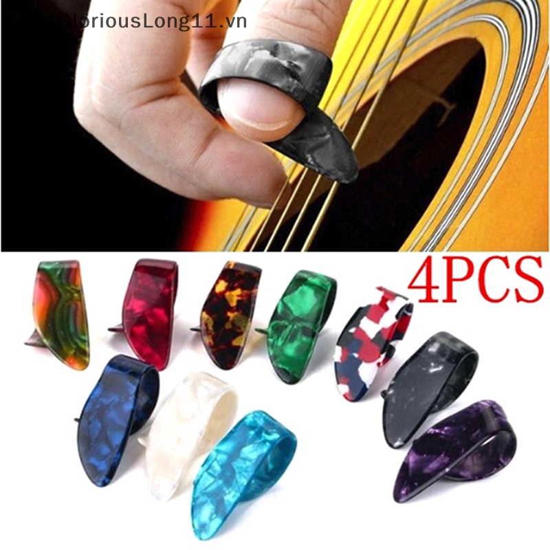Set 4 Miếng Gảy Đàn guitar Điện Hiệu ArtGloriousLong