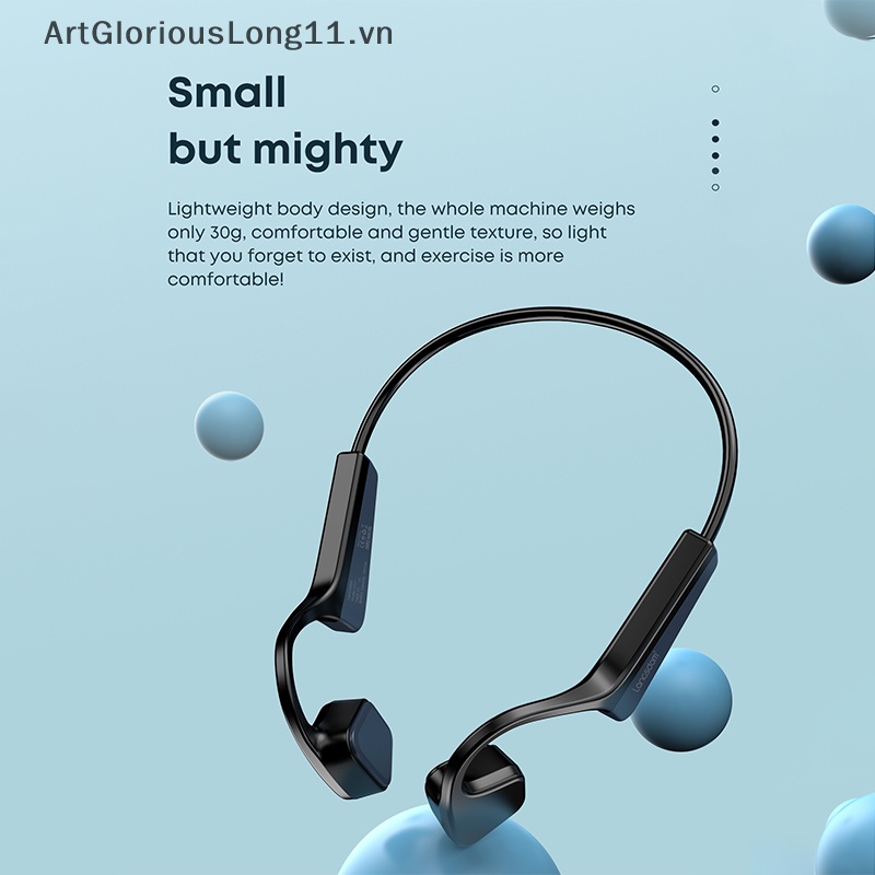 Tai Nghe Bluetooth Thể Thao Truyền Âm Qua Xương Artgloriouslon Không Dây