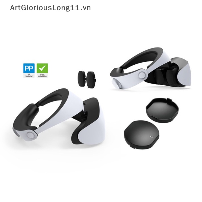 Bộ 2 Nắp Bảo Vệ Ống Kính Bằng ABS Chống Bụi Cho PS VR2 VR