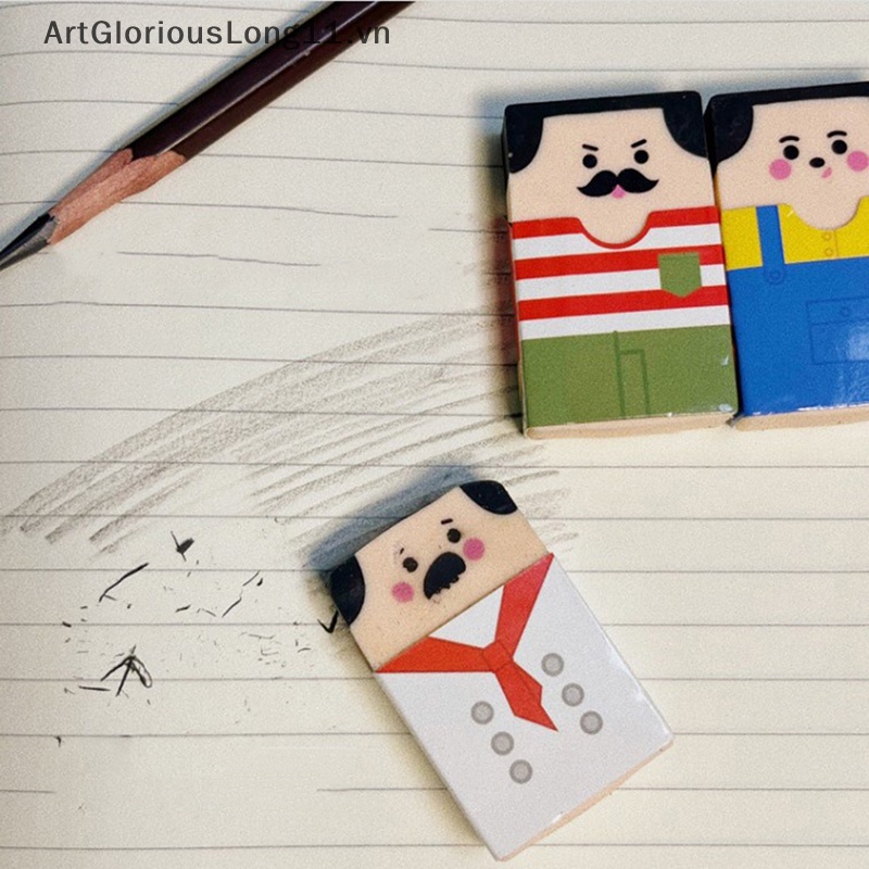 1 Cục Tẩy Bút Chì Dáng Sáng Tạo Cho Học Sinh