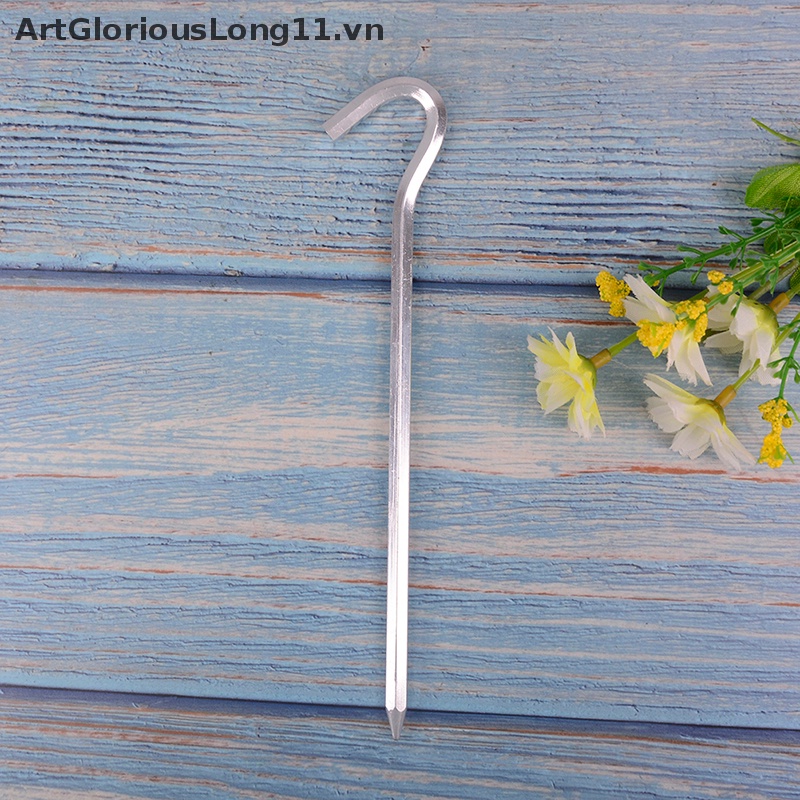 Set 5 Cọc Dựng Lều Bằng Hợp Kim Thép Cứng 7.01inch