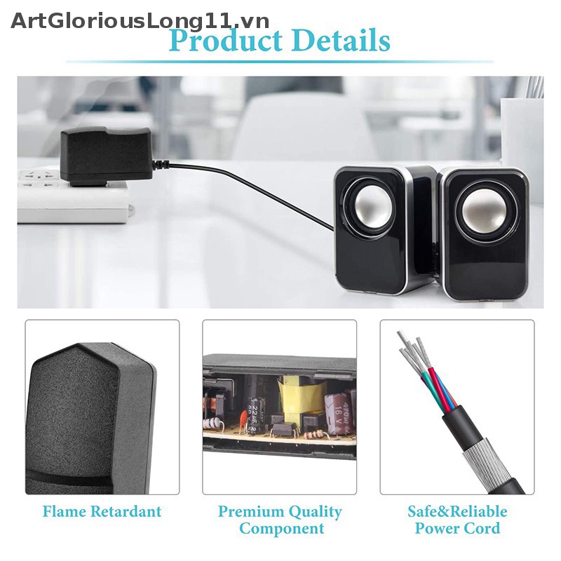 Phích Cắm Sạc Nguồn AC 100V-240V DC 5V 1A 2A Tiện Dụng