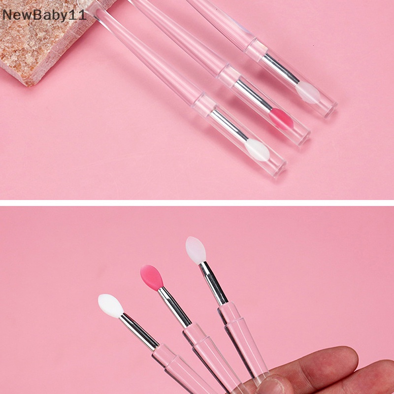 1 Cọ Tô Son Môi Bằng Silicone Với Nắp Chống Bụi