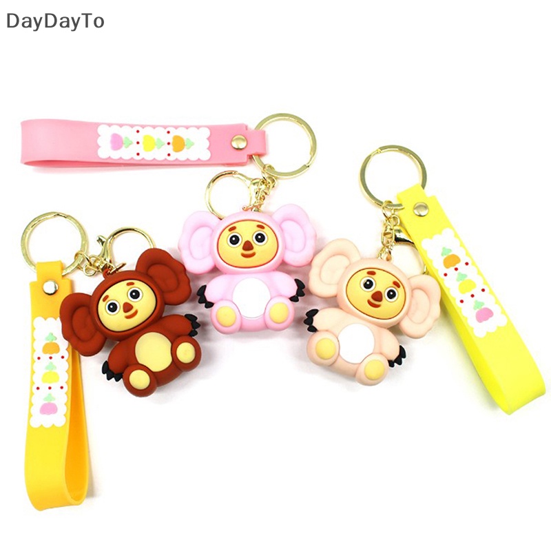 Móc Khóa Hình Chú Khỉ Nhỏ Dễ Thương Phong Cách Hàn Quốc