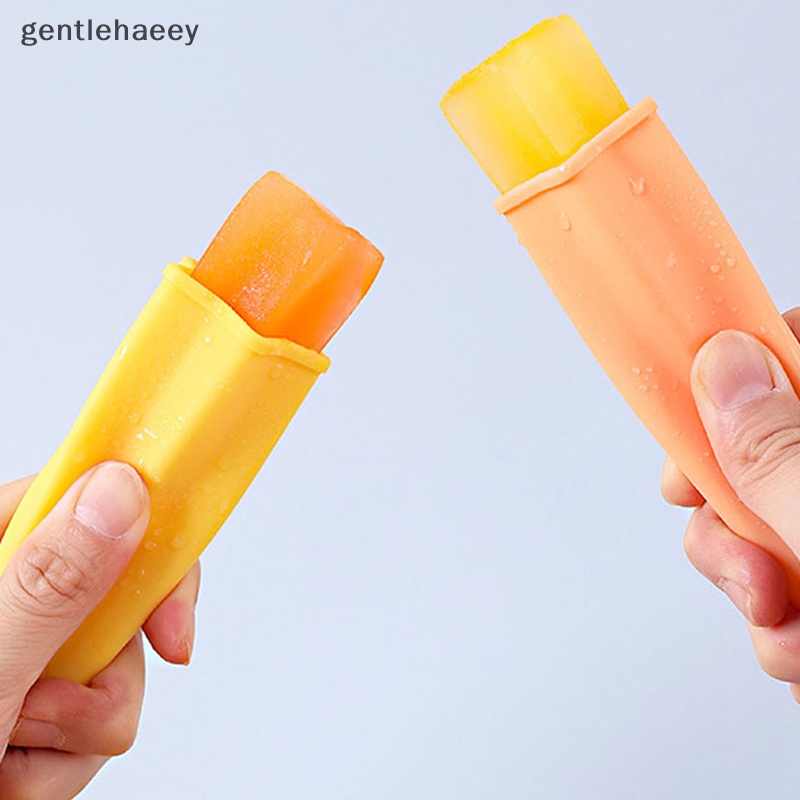 Bộ 4 Khuôn Silicone Làm Kem Que Tiện Dụng