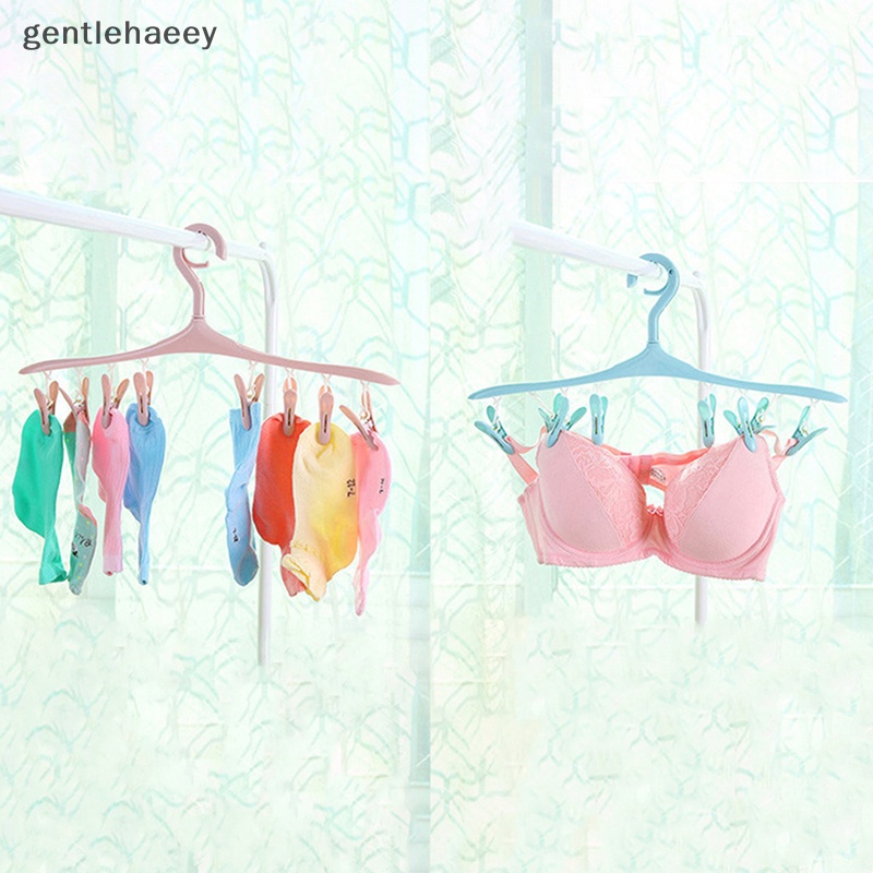 Thanh treo móc quần áo 8 Kẹp Tiện Lợi