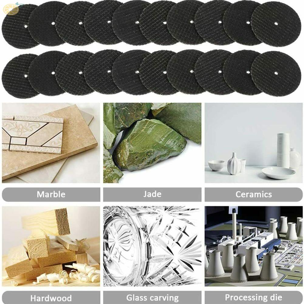 【VARSTR】Durable Cutting Discs Resin 40pcs Accessories Cutting Fiberglass Mandrels