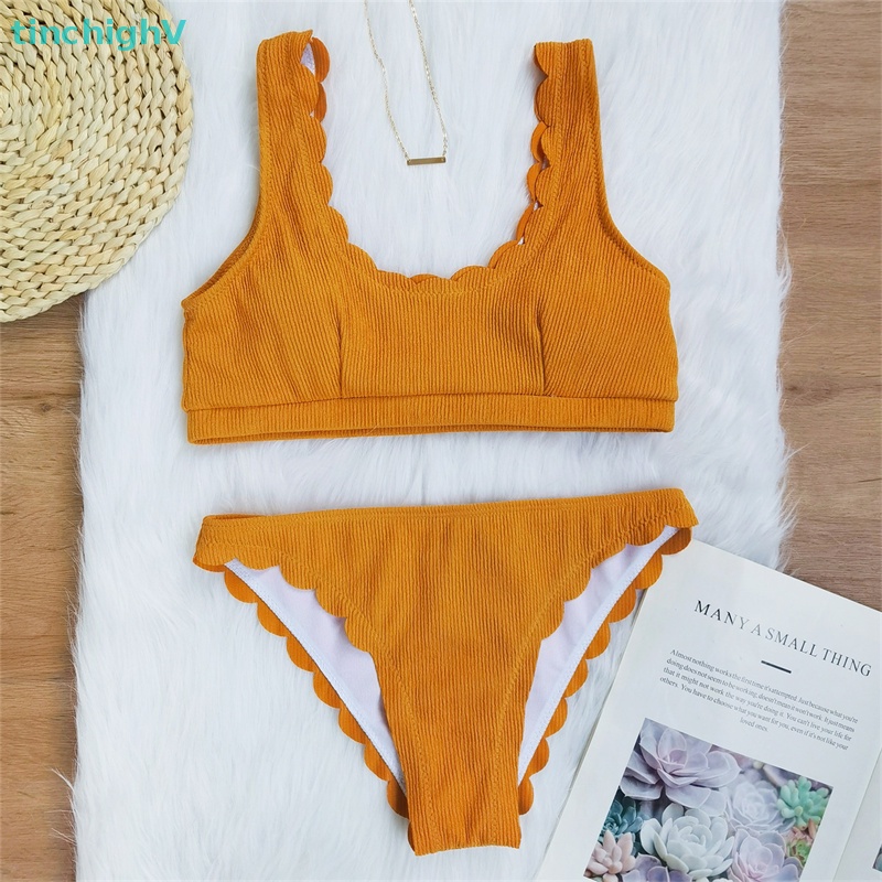 Bộ Đồ Bơi Bikini Nâng Ngực Quyến Rũ Cho Nữ