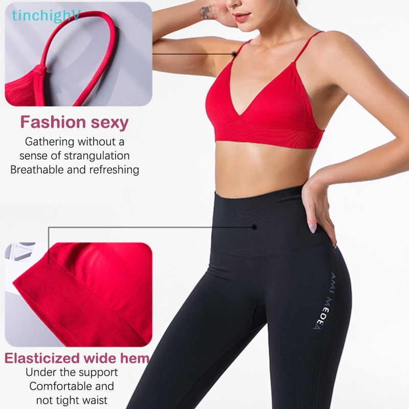 [TinchighV] Áo Ngực Thể Thao Hỗ Trợ Tập Yoga Độ Co Giãn Cao Thoải Mái Và Thoải Mái Cho Nữ [Mới]