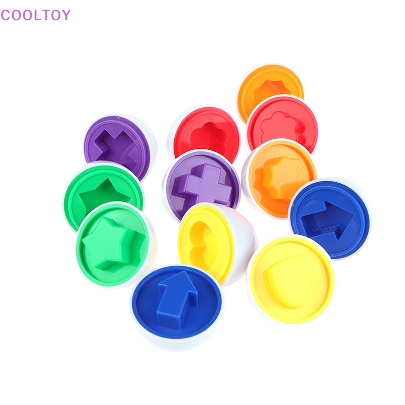 Cooltoy 1 Đồ Chơi Xếp Hình Giáo Dục Theo Phương Pháp Montessori Hình Quả Trứng Màu Sắc Tương
