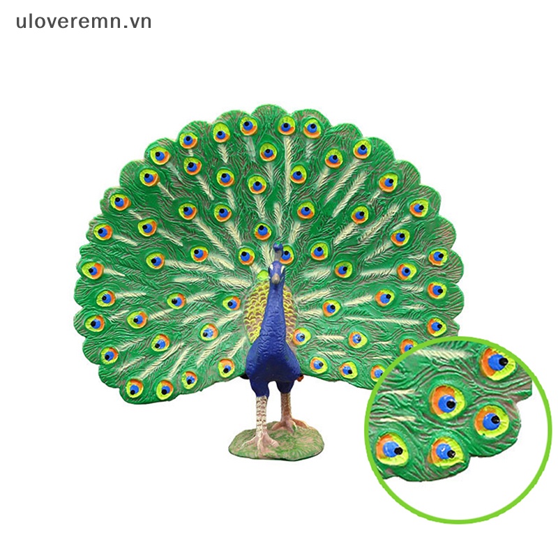 Mô Hình Con Công Nông Trại Sống Động Như Thật