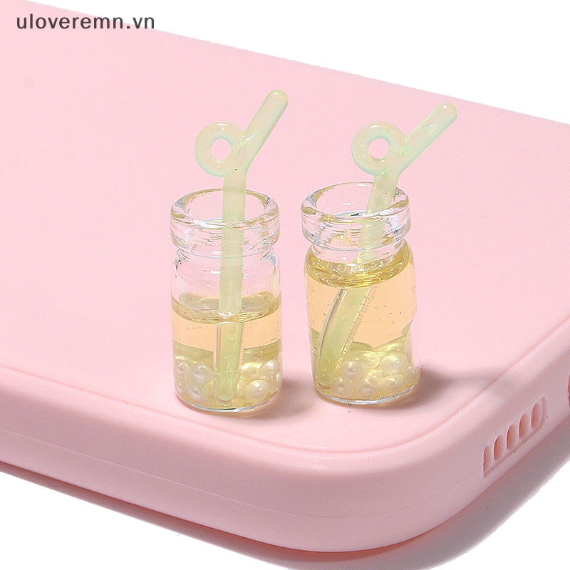 Set 10 Ly Nước Ép Mini Tỉ Lệ 1: 12 Trang Trí Nhà Búp Bê