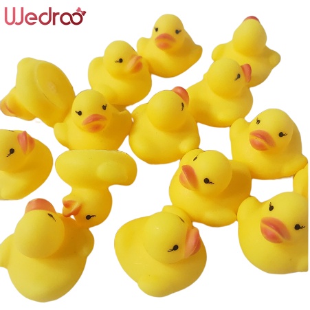 Wedroo Đồ Chơi Vịt Nổi Trên Mặt Nước mini Cho Bé Chơi Khi Tắm